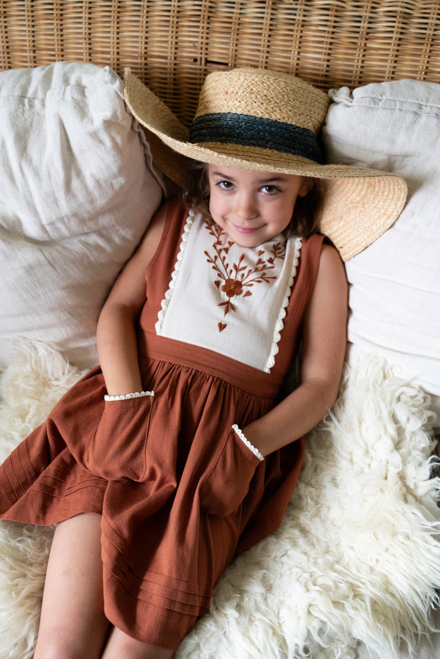 Robe Rosalie caramel