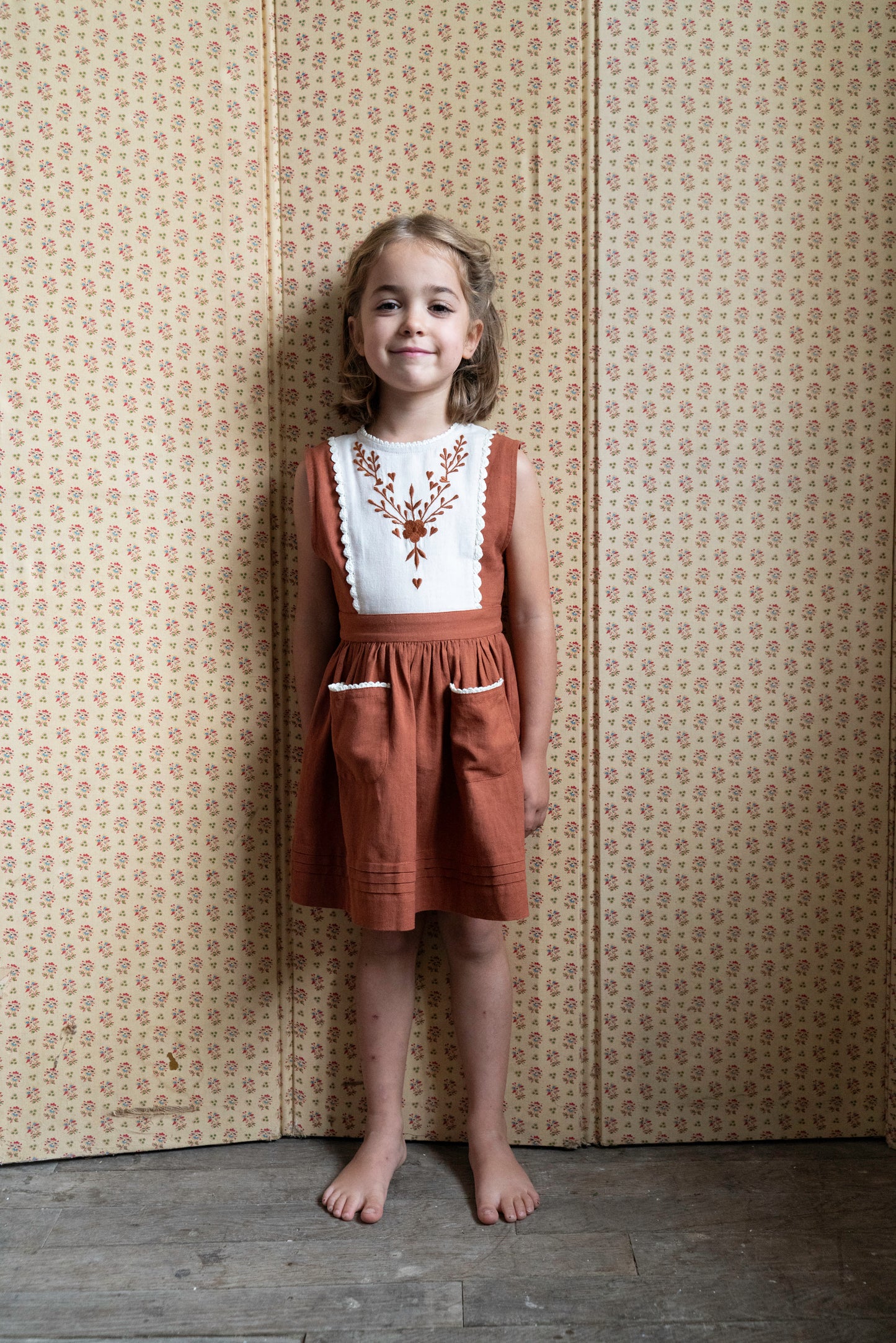 Robe Rosalie caramel