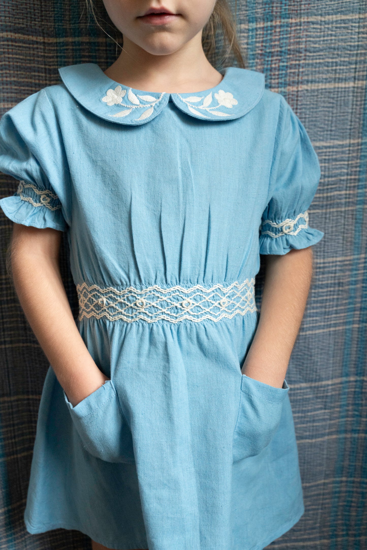 Olga blue dress