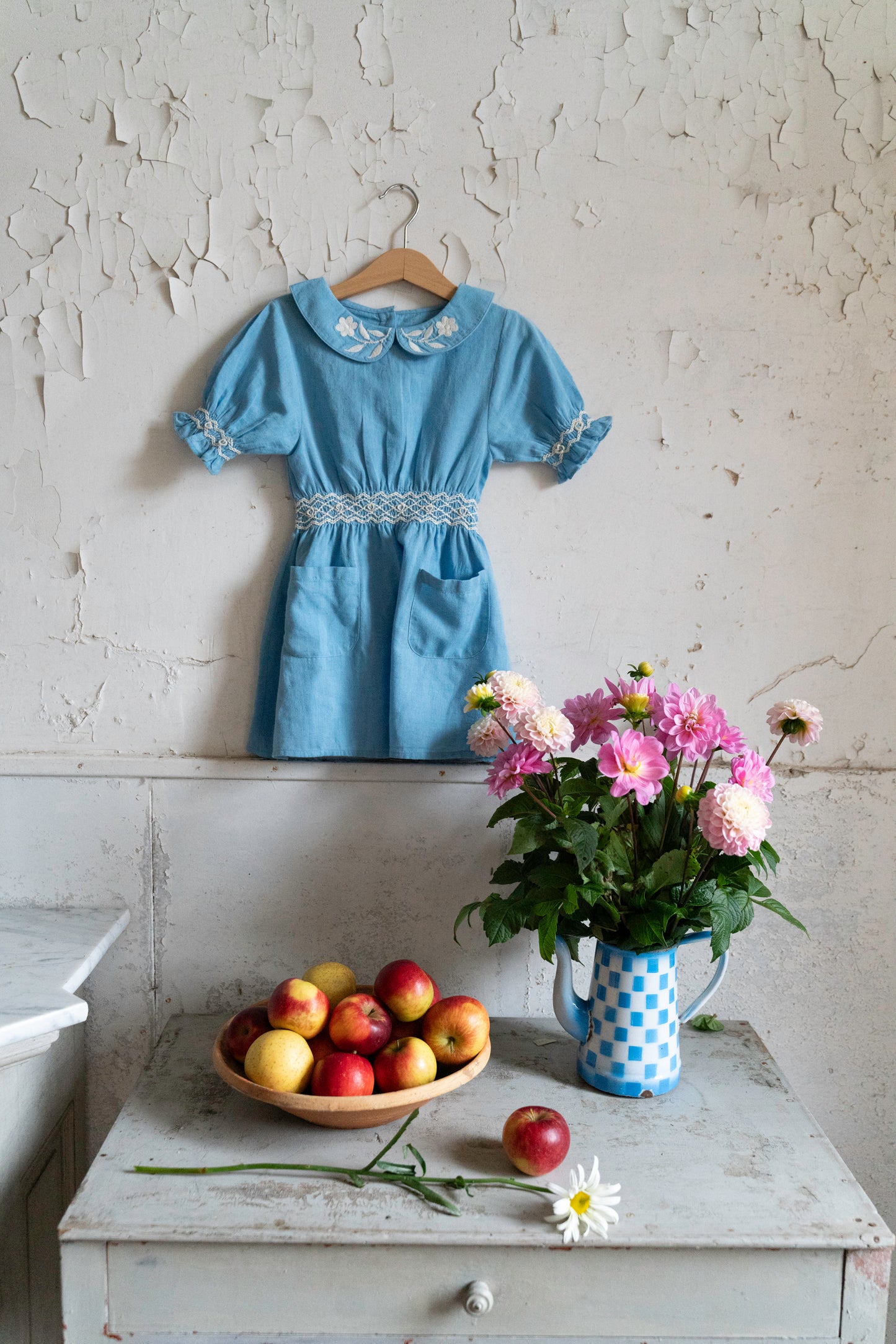 Olga blue dress
