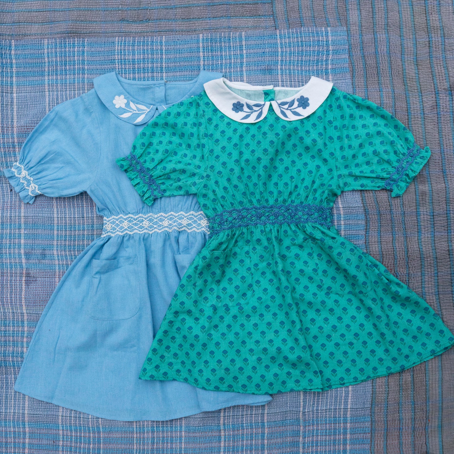Olga blue dress